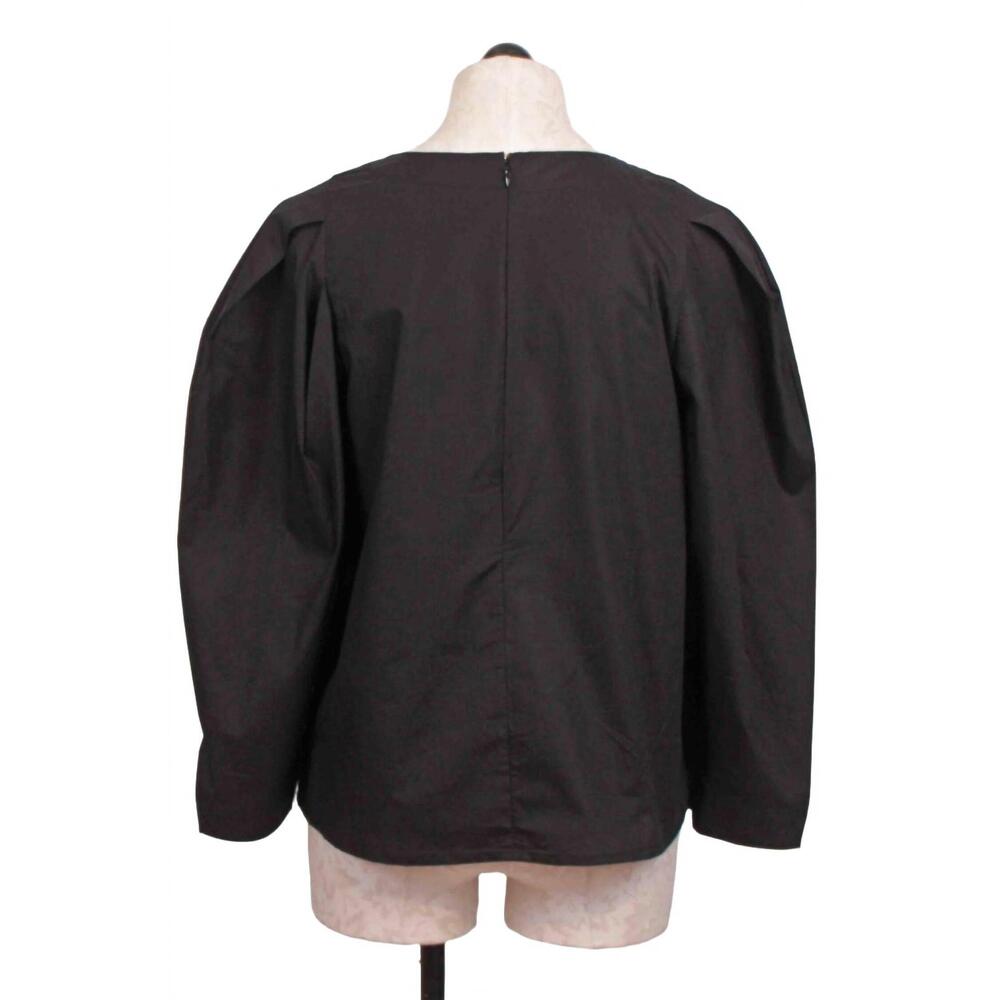 NEW MILLE lila puffed top in black - Picture 8 of 8
